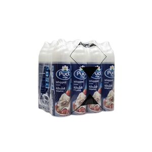 Puck Whipped Cream Spray 250 Gr X12