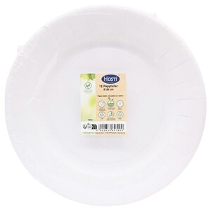 Hosti Barbecue Disposable Plates 28Cm 12 Peces