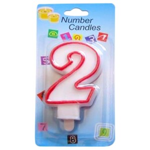 Ser Number 2 Candle
