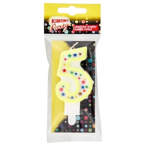 Kimono Party Number 5 Candle