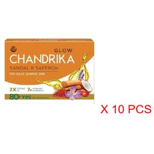 Chandrika Sandalwood Soap 75 Gr X10