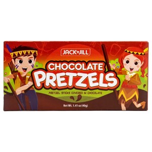 Jack'njill Pretzels Chocolate 40G