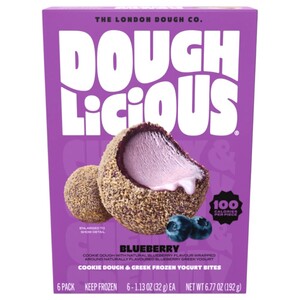 Doughlicious Blueberry Cookie Dough & Gelato Bites 192G