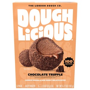 Doughlicious Chocolate Truffle Cookie Dough & Gelato Bites 192G
