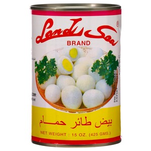 Land Sea Quail Eggs 425G