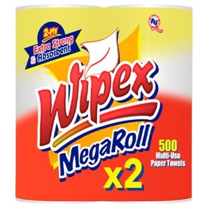 Wipex Kitchen Mega Roll 2 Rolls