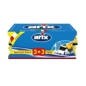 Arix Sponges Scourers With Grip 3+3 Free