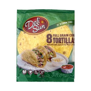 Deli Sun 8Corn Tortillas Gluten Free 208Gr 15Cm