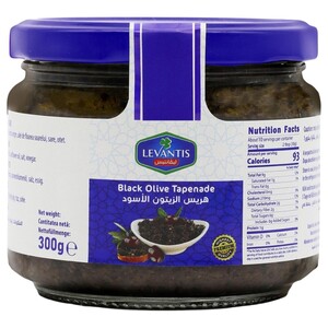 Levantis Black Olives Tapenade 300G