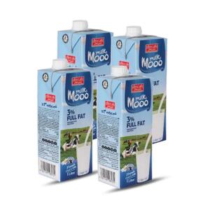 Milk Mooo Uht - Fresh Milk Fat 4X1lt
