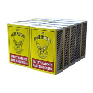 Sager Match Box Safety 10 Pcs