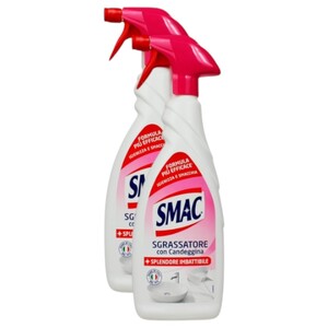 Smac Sgrassatore Con Candeggina 650Ml X2