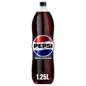 Pepsi Carbonated Soft Drink Zero Sugar 1.25L