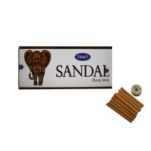 Nikhil Sandal Dhoop Sticks 20 Pcs