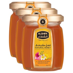 Al Shifa Honey Natural 125G X3