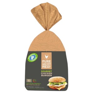 Freshly Foods Gourmet Chicken Burger 20 Pieces 1Kg