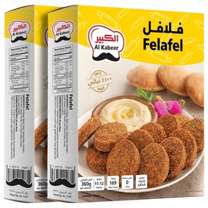 Al Kabeer Frozen Felafel 360 Gr 2 Pcs X2