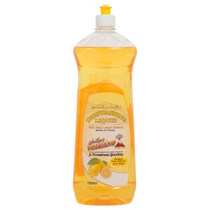 Volcano Dishwashing Liquid Lemon 1000Ml