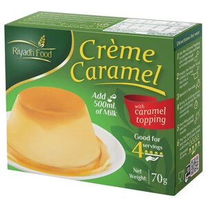 Riyadh Food Creme Caramel With Caramel Topping 70G