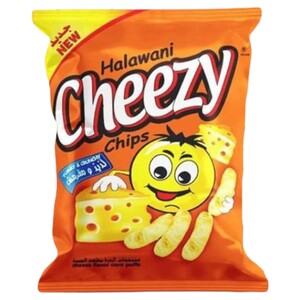 Halawani Corn Puffs Cheezy Chips 20G