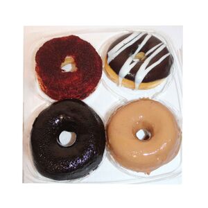 Donut Assorted 4 Pcs