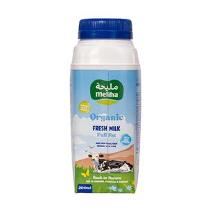 Meliha Organic Fresh Milk 200Ml