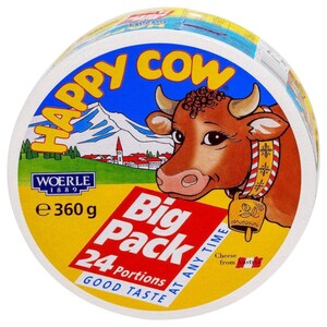 Happy Cow Cheese 24 Portions 360G