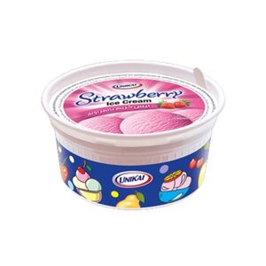 Unikai Ice Cream Strawberry Cup 125 Ml