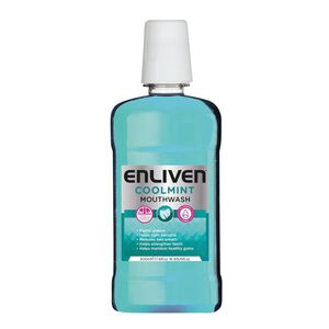 Enliven Cool Mint Mouth Wash, 500 Ml