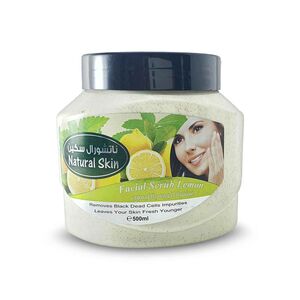 Natural Skin Facial Scrub Lemon 500 Ml