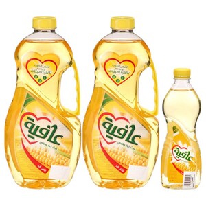 Afia Corn Oil 1.5L 2 Pieces + 500Ml