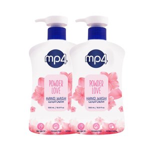 Mp4 Liquid Soap Powder Love 500Ml X2
