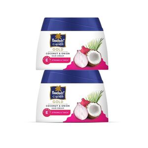 Parachute Gold Coconut & Onion Hair Cream 140 Ml Price Offer X2