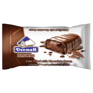 Deemah Brownie Cake Filled With Chocolate Cream 37G