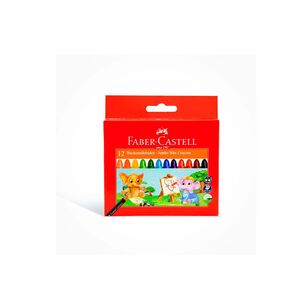 Faber Castell Jumbo Crayons 12'S(1Pc) +F