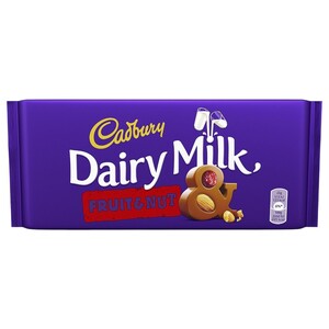 Cadbury Dairy Milk Fruit & Nut 180G