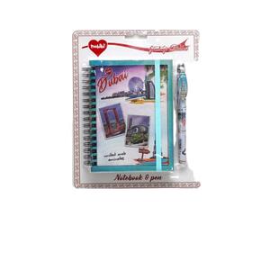 Notebook + Clip Pen With Scenery Dubai