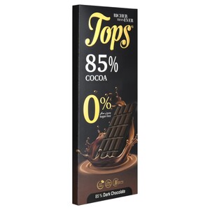 Tops Dark Chocolate 85% Cocoa 50G