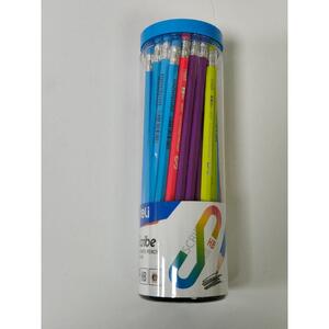 Deli Graphite Pencil Hb W/Eraser 50Pcs/Box Asstd