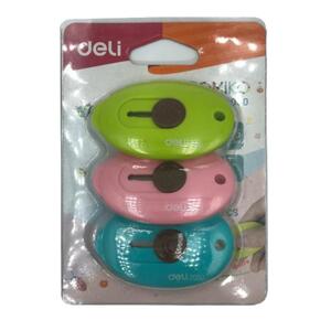 Deli Mini Cutter 3Pcs Asstd