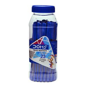 Trio Matric+Df Bl Pen 0.6Mm Tp Jr 25Pcs