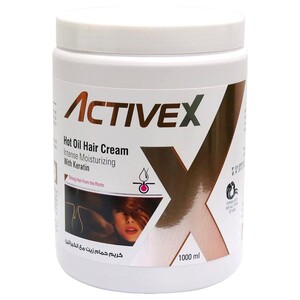 Activex Hot Oil Cream With Keratin 1000Ml