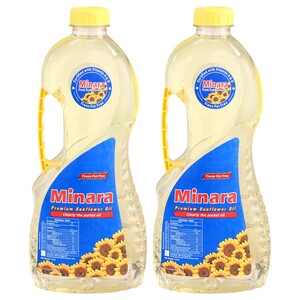 Minara Sunflower Oil 1.5L X2