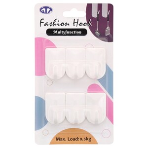 Gtt Fashion Hook 6 Pieces