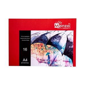Monza Drawing & Arts Book 16 A4