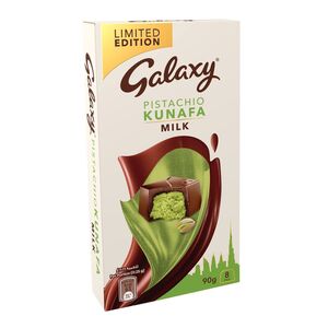 Galaxy Pistachio Kunafa Milk Chocolate 90 Gr