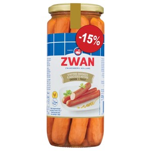 Zwan Chicken Hotdog Jar 320G -15% Off