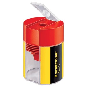Staedtler Noris Plastic Tub With Metal Sharpner