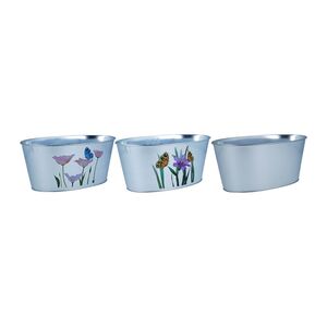 Flower Pot L22.5Xw12.5Xh10.3Cm