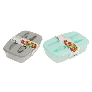 Lunch Box W/ Cutlery